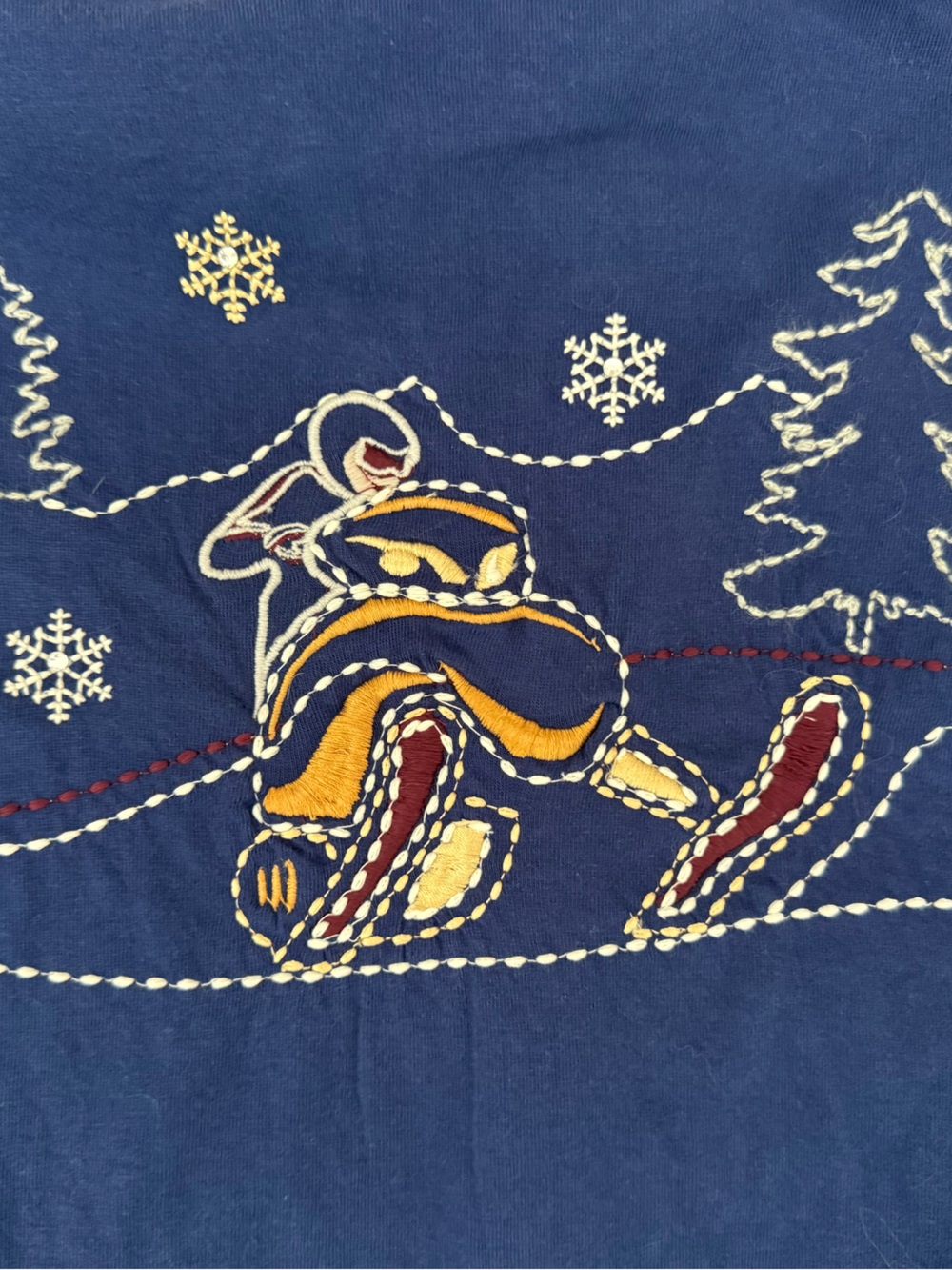 ALP N ROCK Andrea Henley Deep Cobalt Blue Snowmobile Size Small - Picture 3 of 5